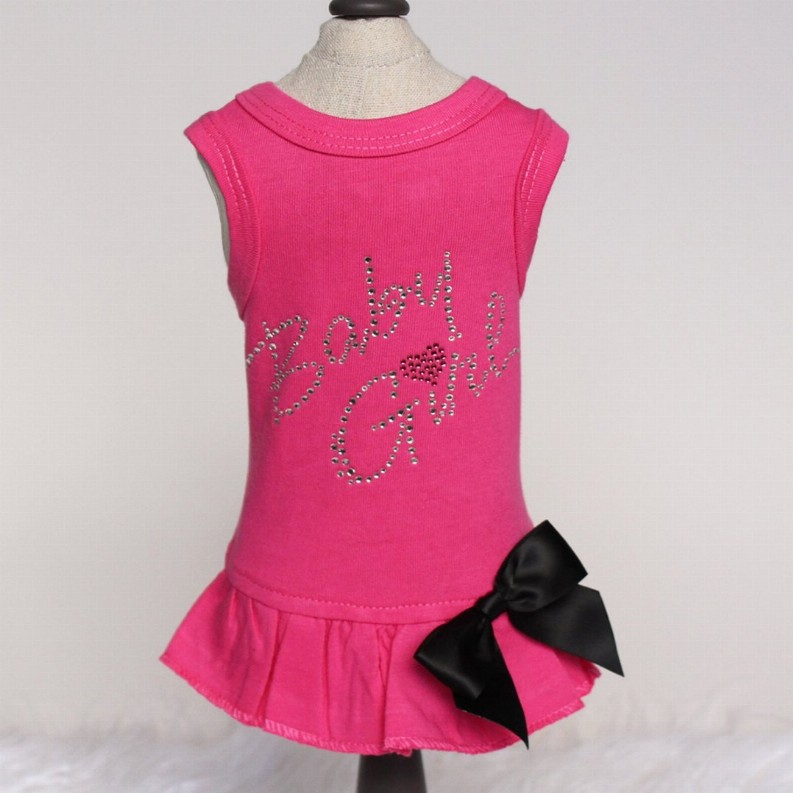 Baby Girl Dress - Large Fuchsia