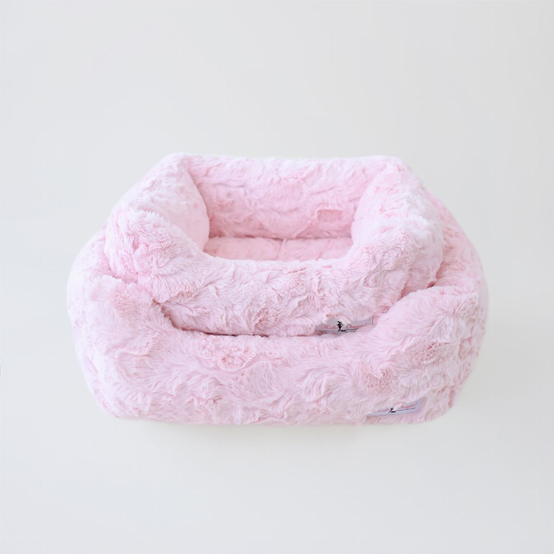 Bella Dog Bed - Small Baby Pink