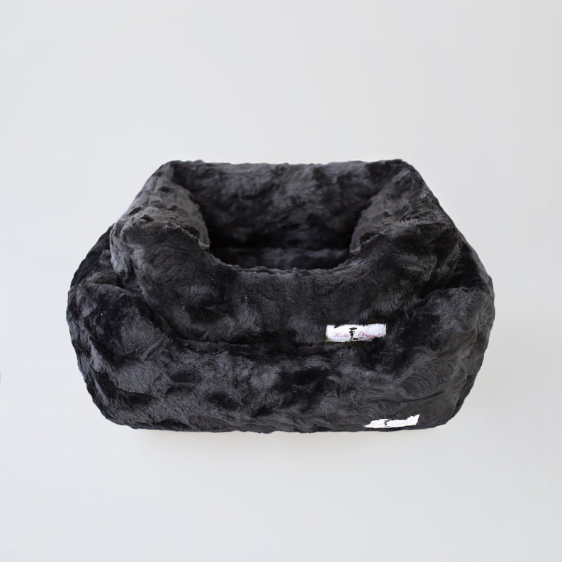 Bella Dog Bed - Small Black