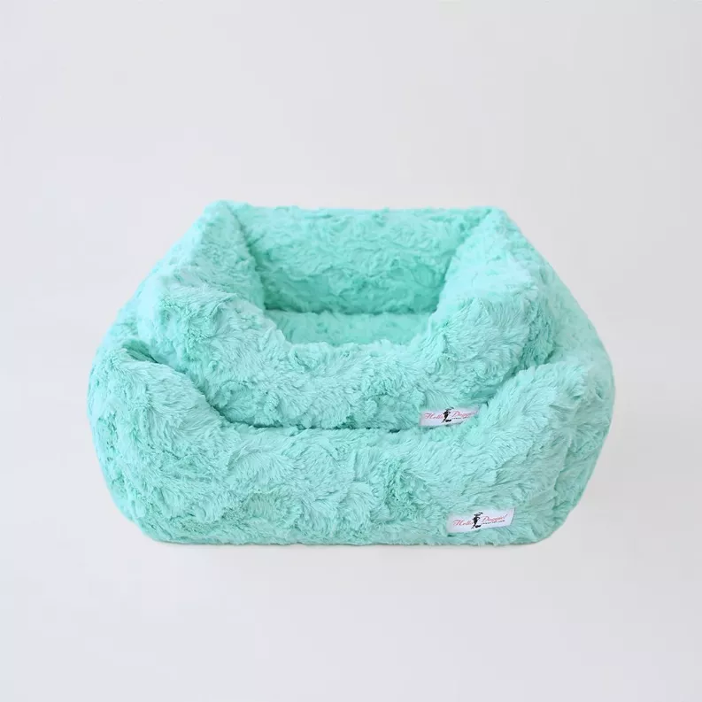 Bella Dog Bed - Small Mint