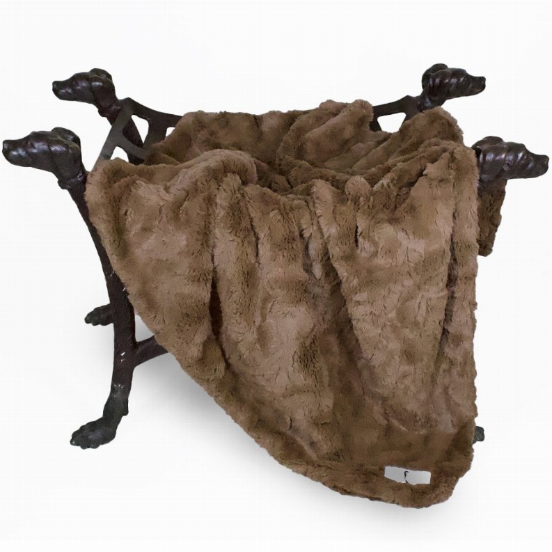 Bella Dog Blanket - Small Mocha