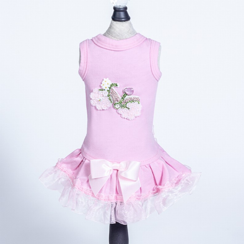 Bicycle Dress - XS Pink
