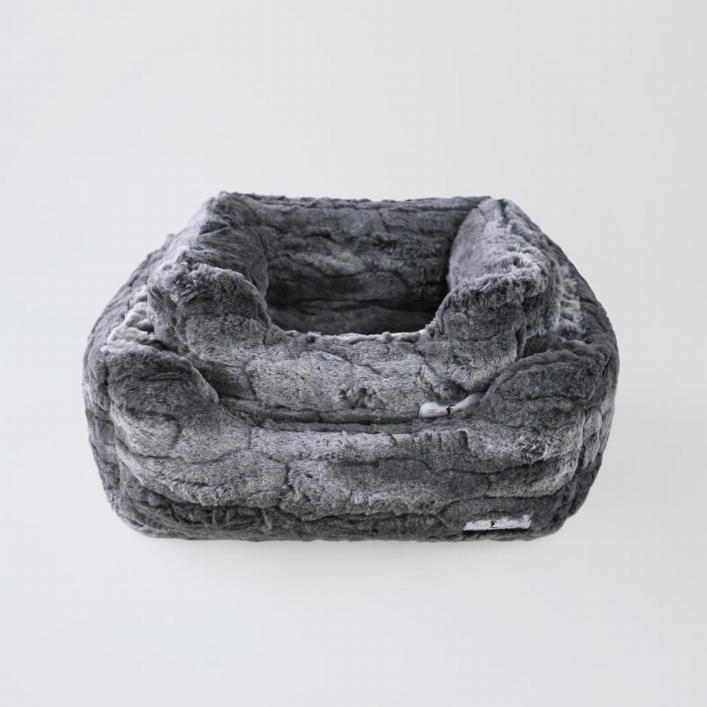 Deluxe Dog Bed - Small Granite