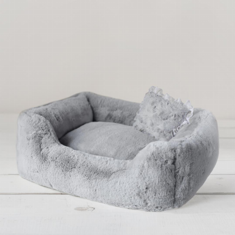 Divine Dog Bed - One Size Dove Grey