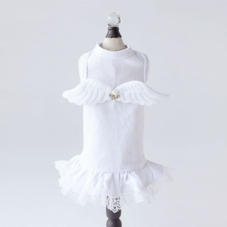 Lil Angel Dress - Medium White
