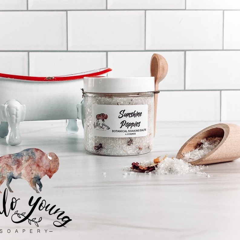 Sunshine Poppies Bath Salts