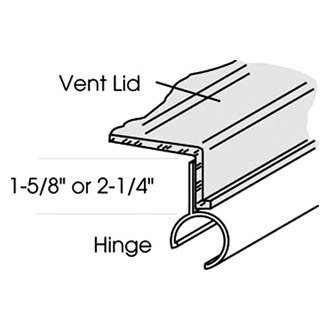 Smoke C Hinge Replacement Lid For Old Elixir Style Vents In A Bag