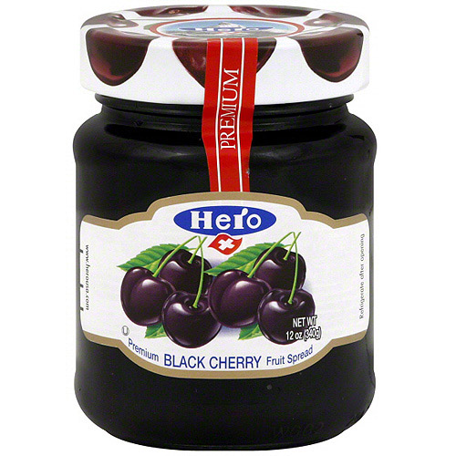 Hero Fruit Spread Black Cherry (8x12 OZ)