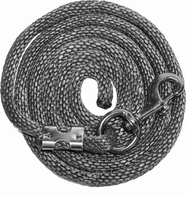 Poly Lead Rope 5/8" x 8'  Raspberry