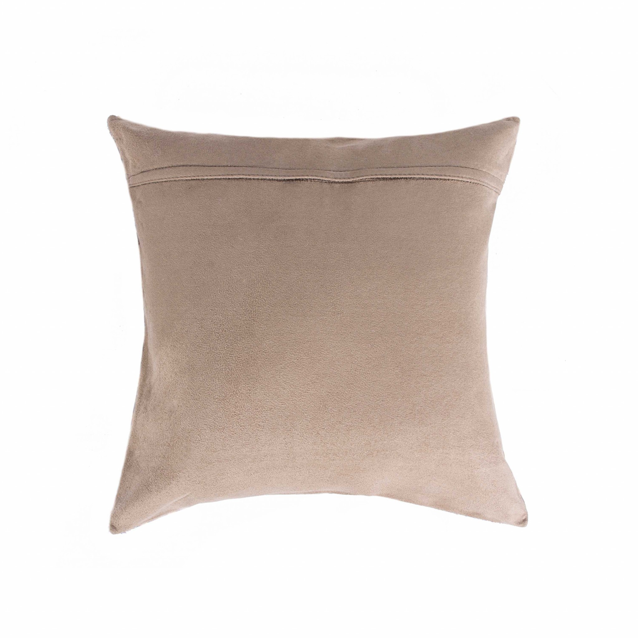 18" x 18" x 5" Brown And White Cowhide - Pillow