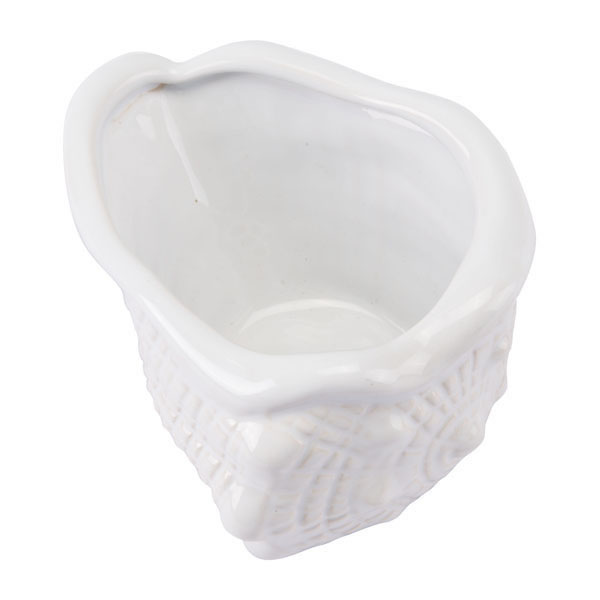 5.3" X 4.3" X 2.8" Lovely White Crown Shell Scuplture