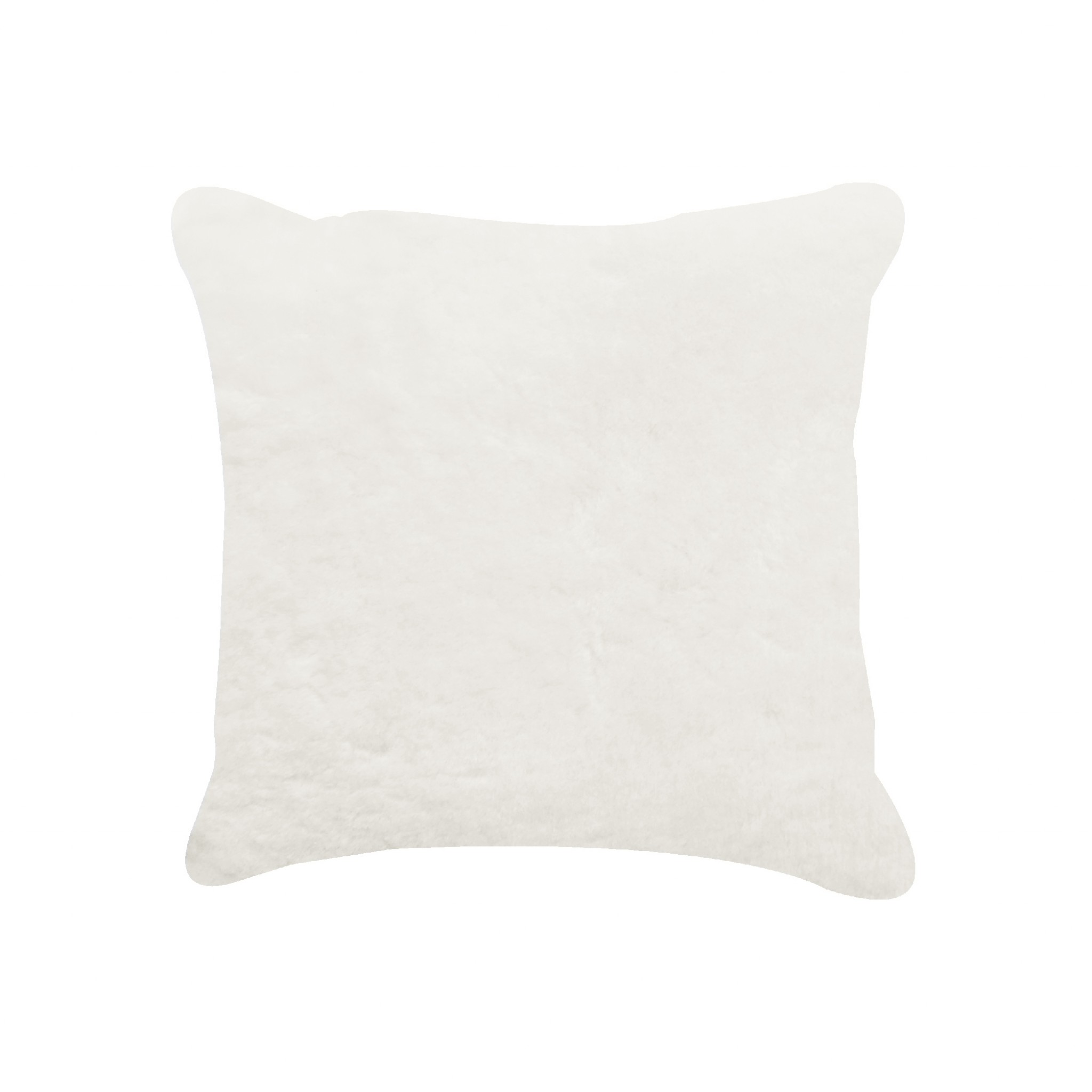 18" x 18" x 5" Natural Sheepskin - Pillow
