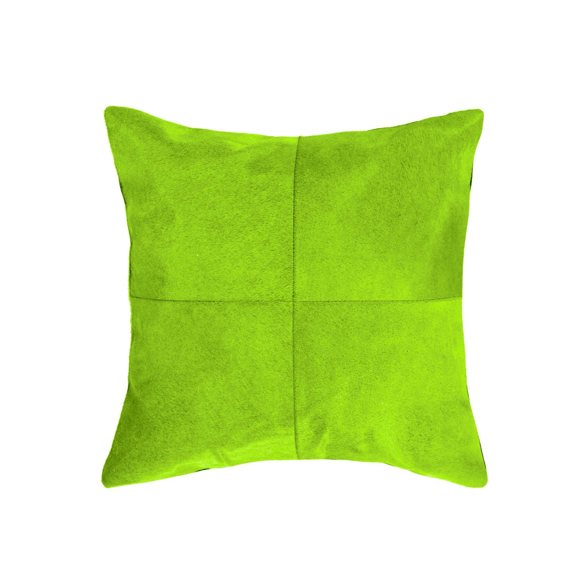 18" x 18" x 5" Lime Quattro - Pillow