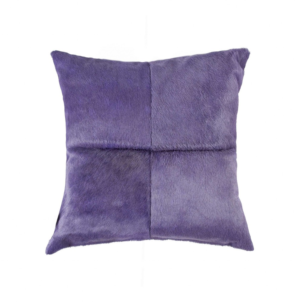 18" x 18" x 5" Purple Quattro - Pillow