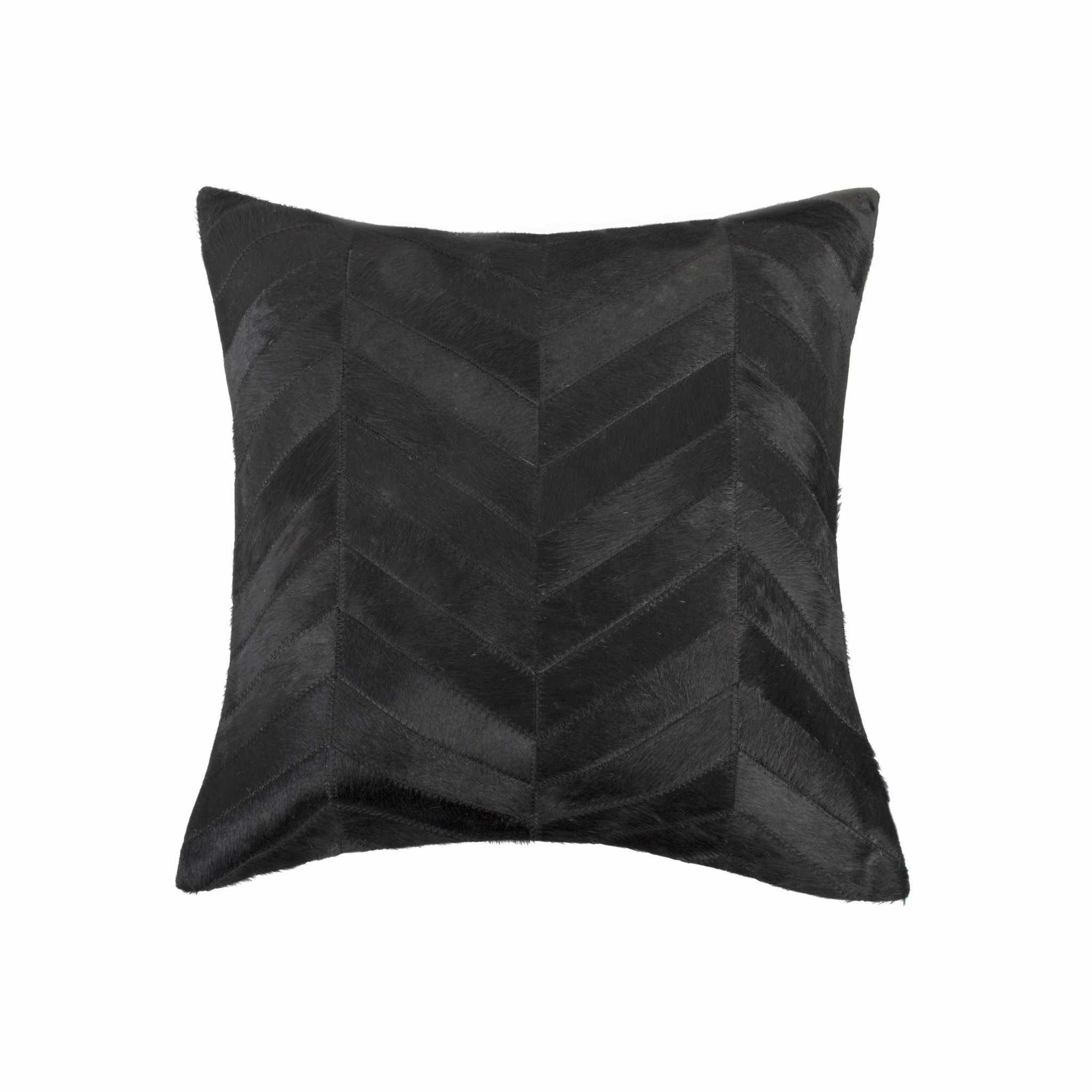 18" x 18" x 5" Black And Natural - Pillow