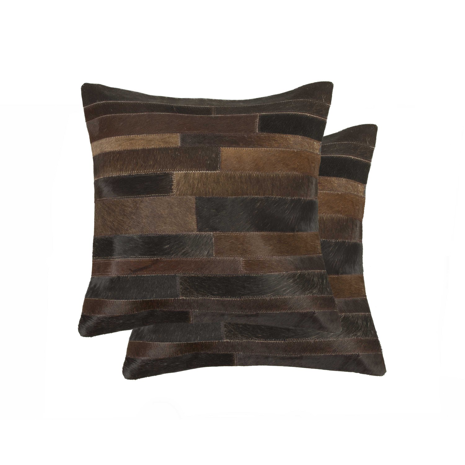 18" x 18" x 5" Chocolate - Pillow 2-Pack