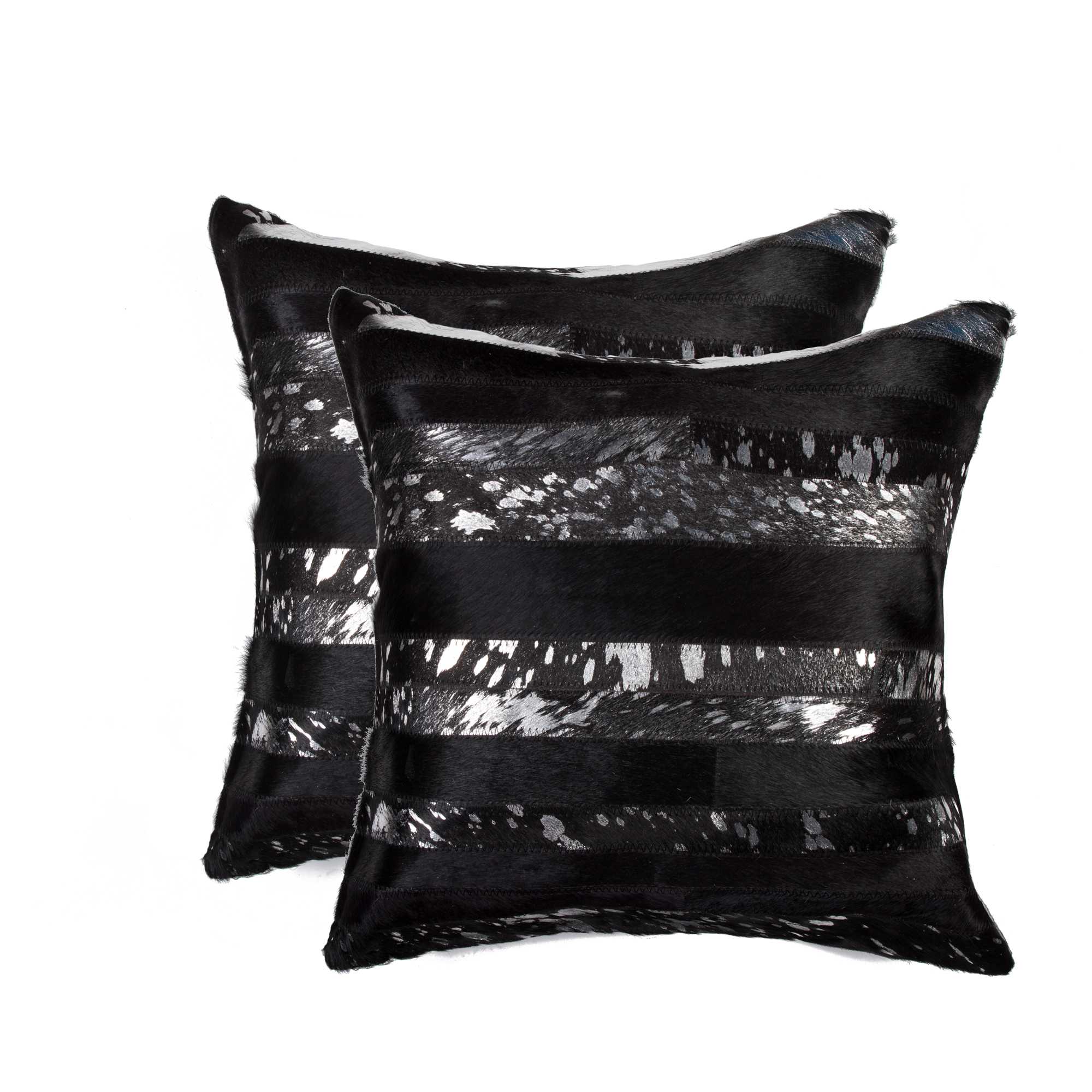 18" x 18" x 5" Gold And Black - Pillow 2-Pack