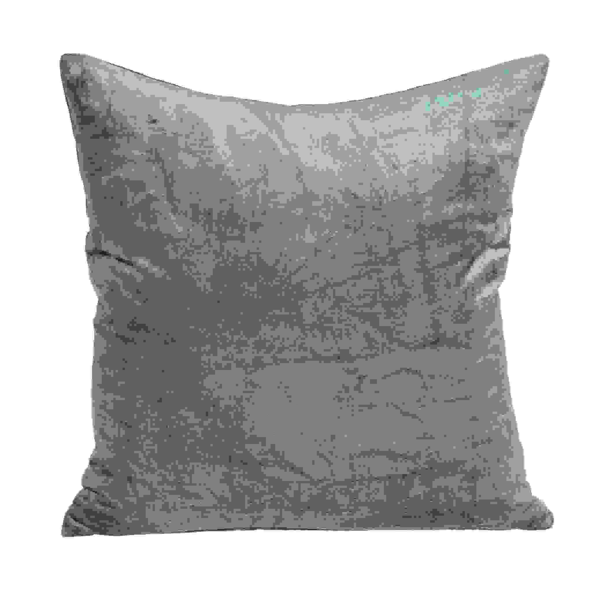 18" x 0.5" x 18" Transitional Green Solid Pillow Cover