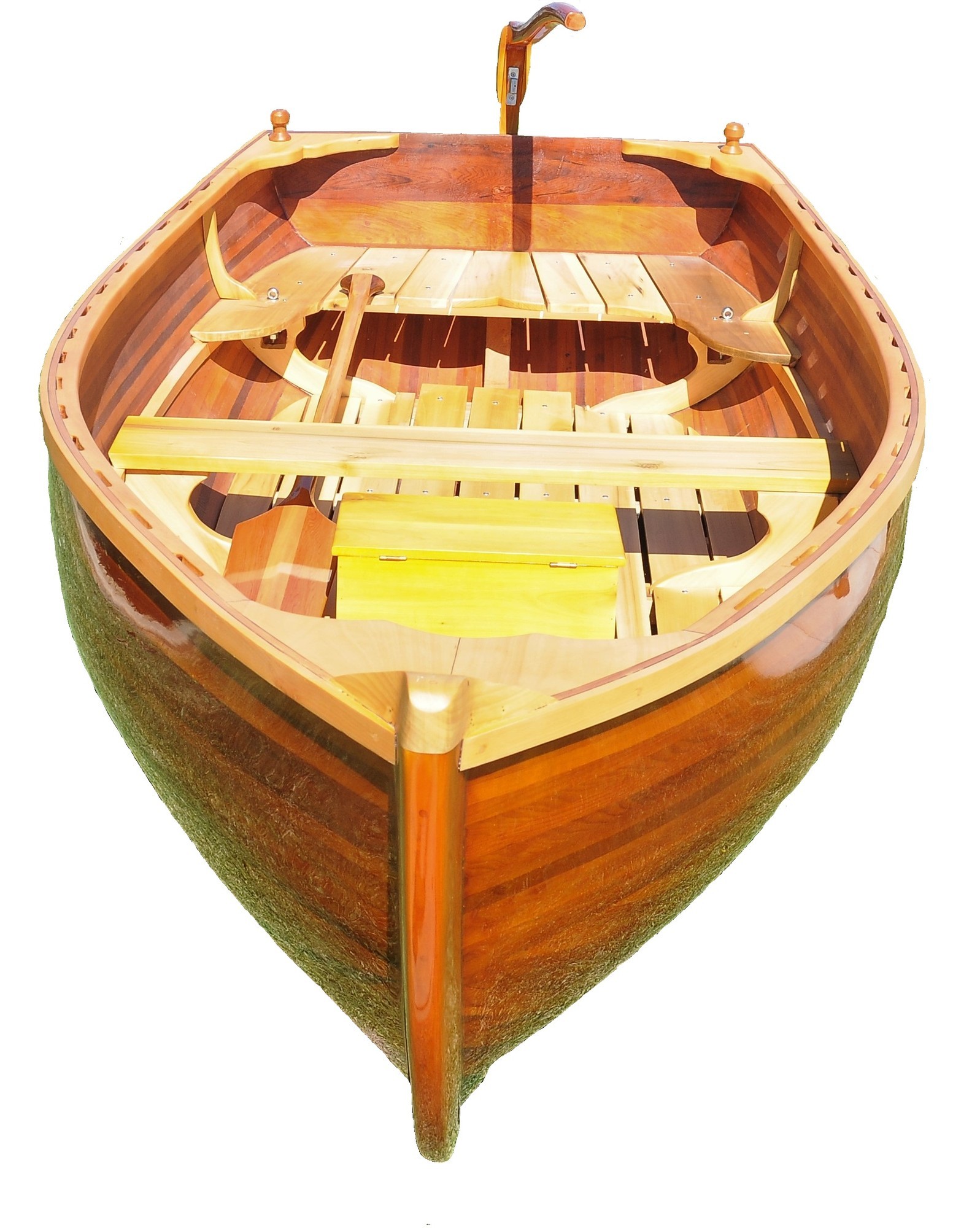 51" x 118.5" x 27.75" Little Bear Wooden Dinghy