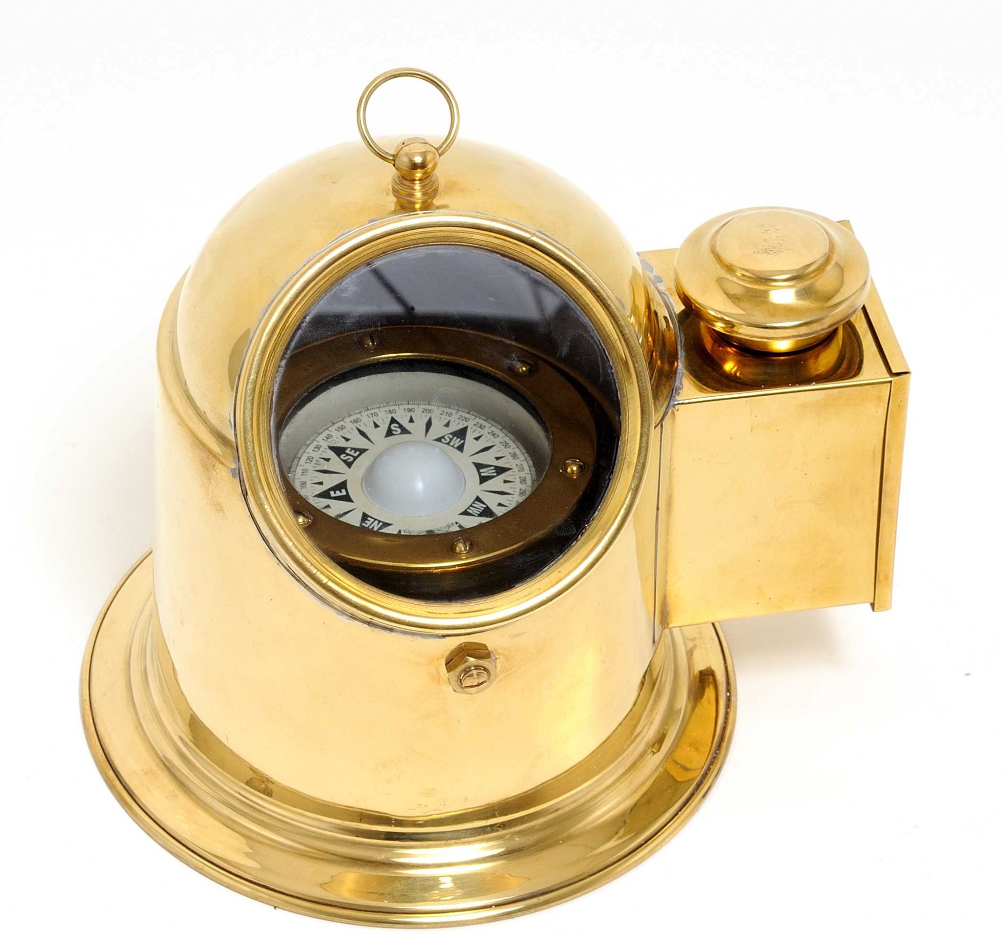 7.25" x 9" x 7" Binnacle Compass Large