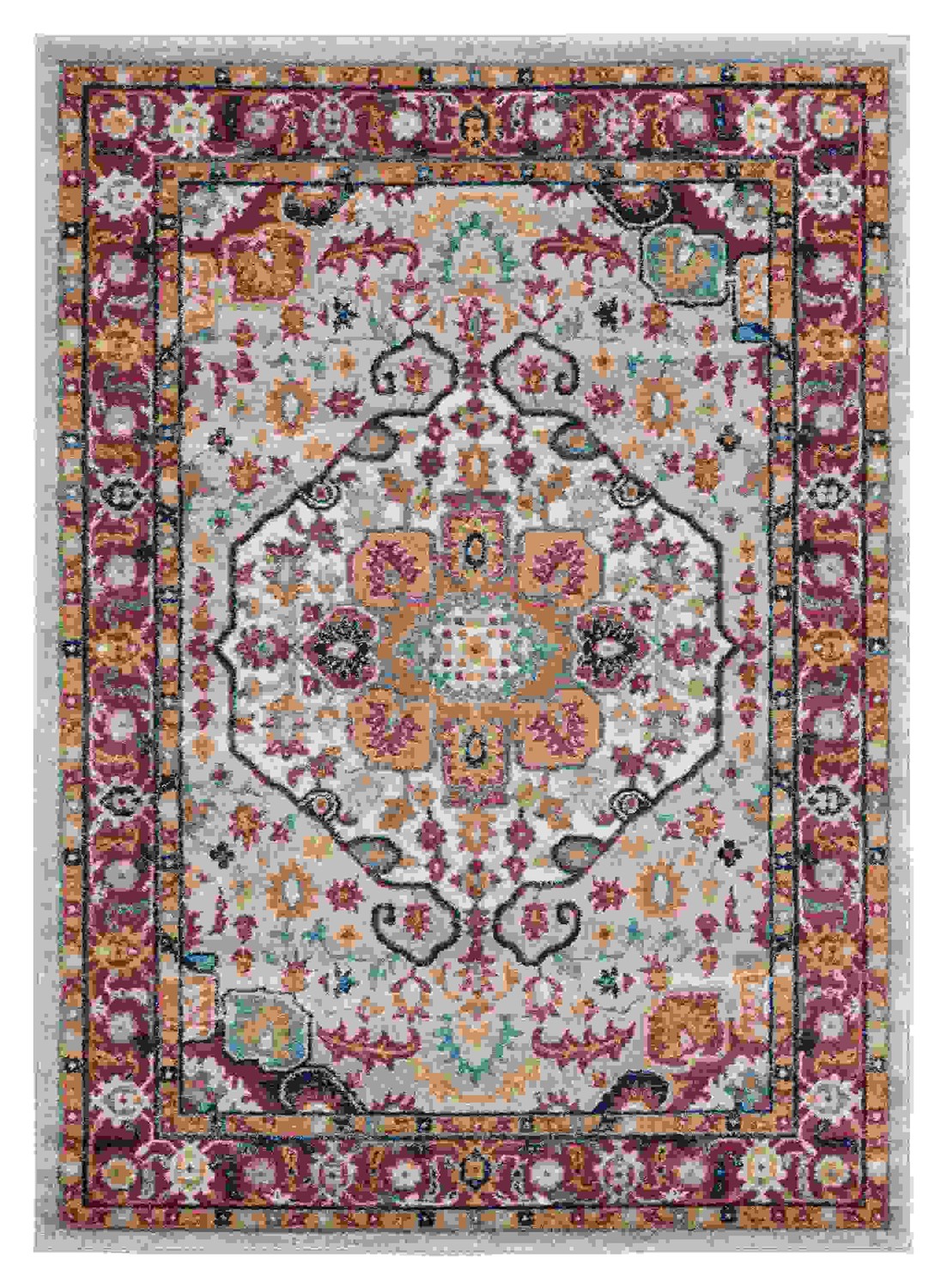 150" x 180" Multicolor Olefin Oversize Rug