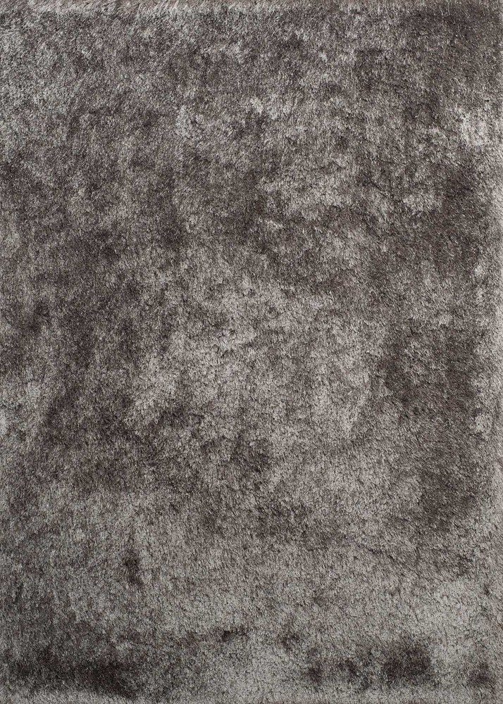 94" x 126" Grey Polyester Oversize Rug