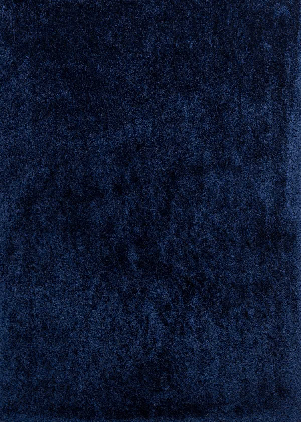 94" x 126" Navy Polyester Oversize Rug