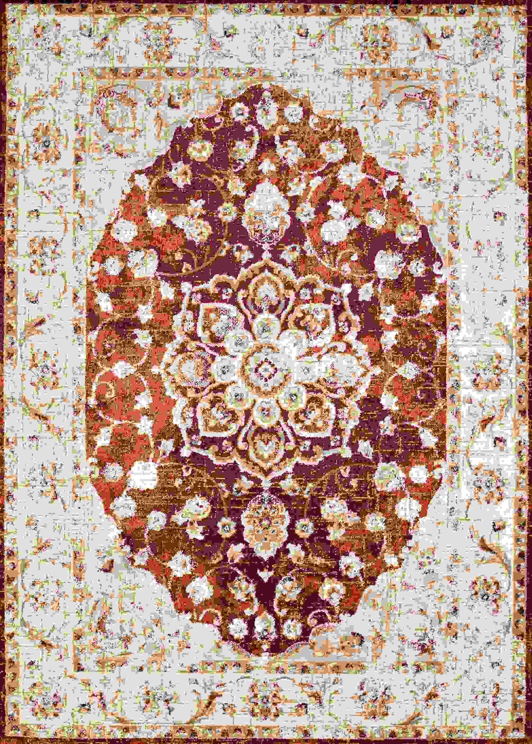 150" x 180" Crimson Olefin Rug