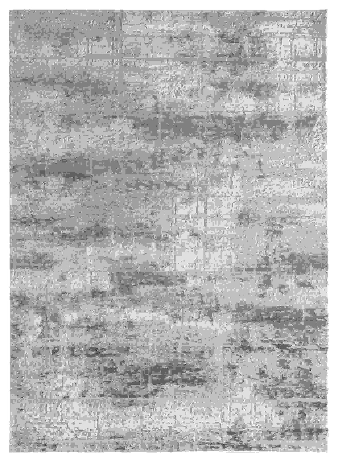 118" x 158" Grey Polyester / Olefin Oversize Rug