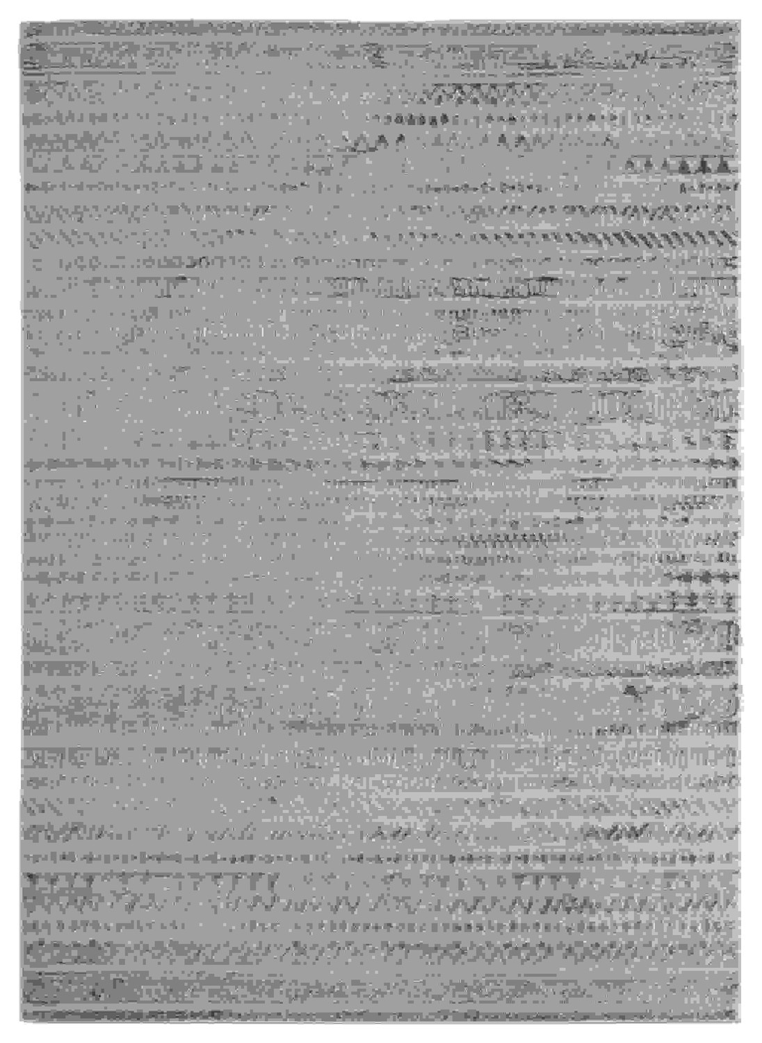 150" x 180" Grey Polyester / Olefin Oversize Rug