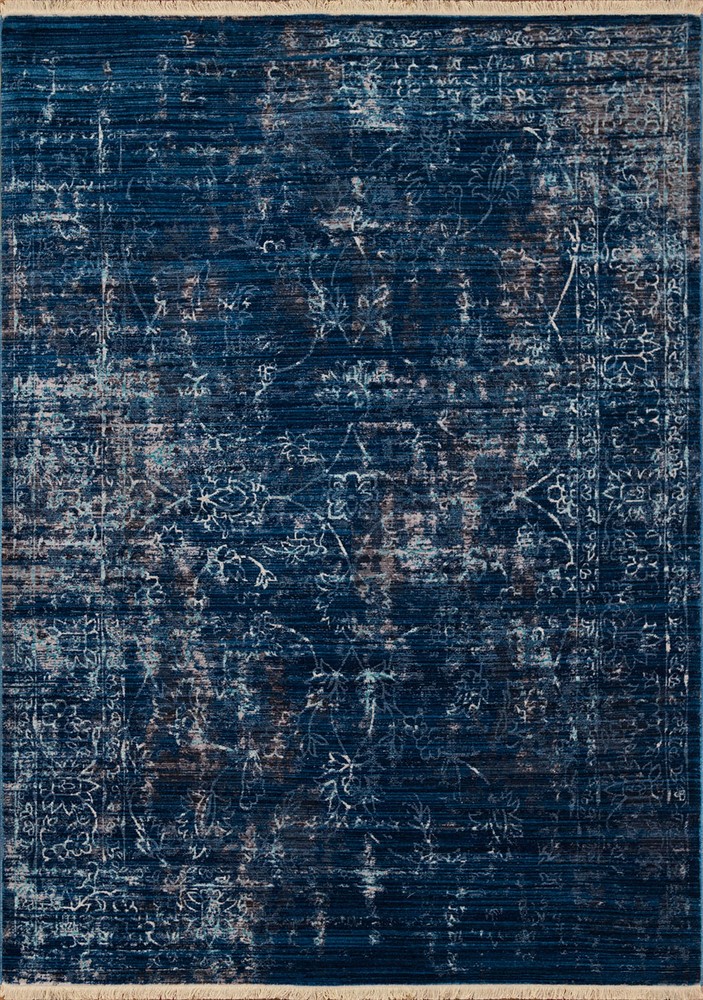 150" x 180" Midnight Blue Polyester Rug