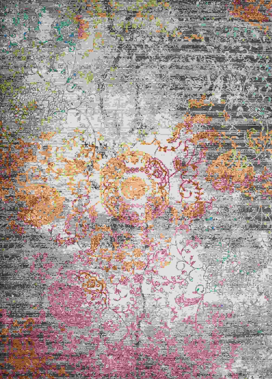 150" x 180" Multicolor Olefin / Polyester Rug