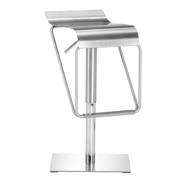 16.5" X 16.5" X 32" Stainless Steel Barstool