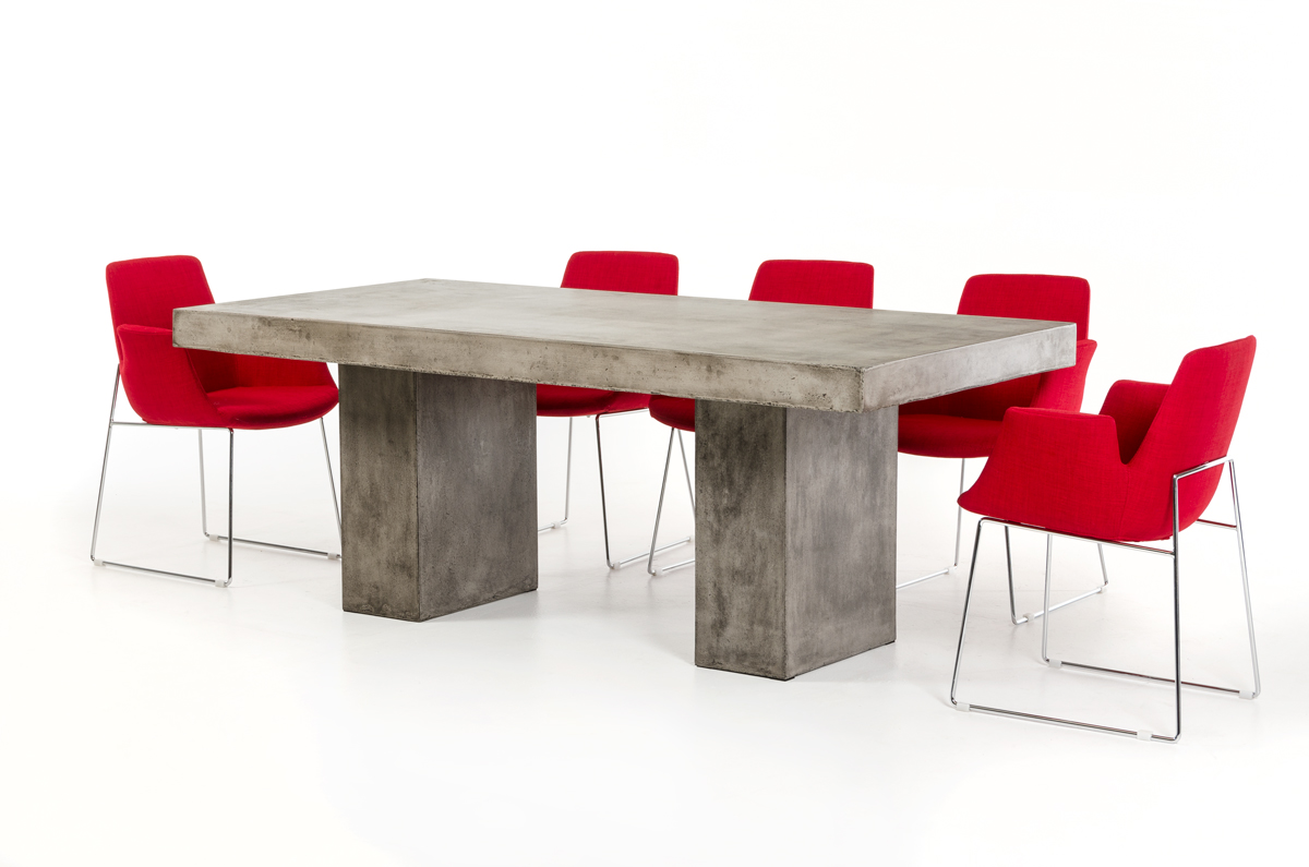 30" Concrete Dining Table