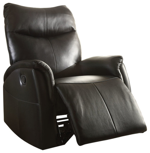30" X 36" X 41" Black Leather-Aire Motion Recliner