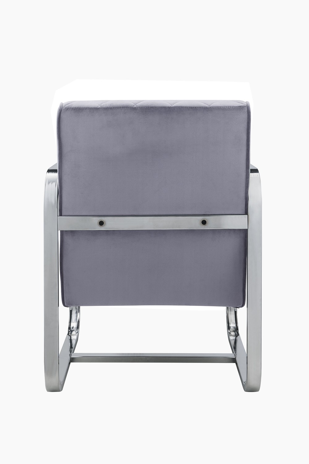 24" X 31" X 34" Grey Accent Chair