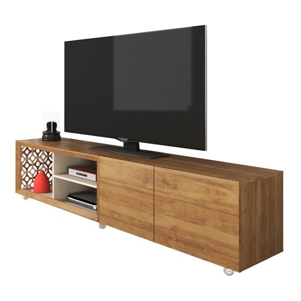 78.74" X 19.71" X 19.68" Modern TV Stand With Silicone Wheels