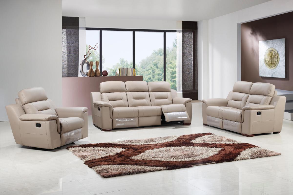 200" X 123" X 123" Beige Sofa Set