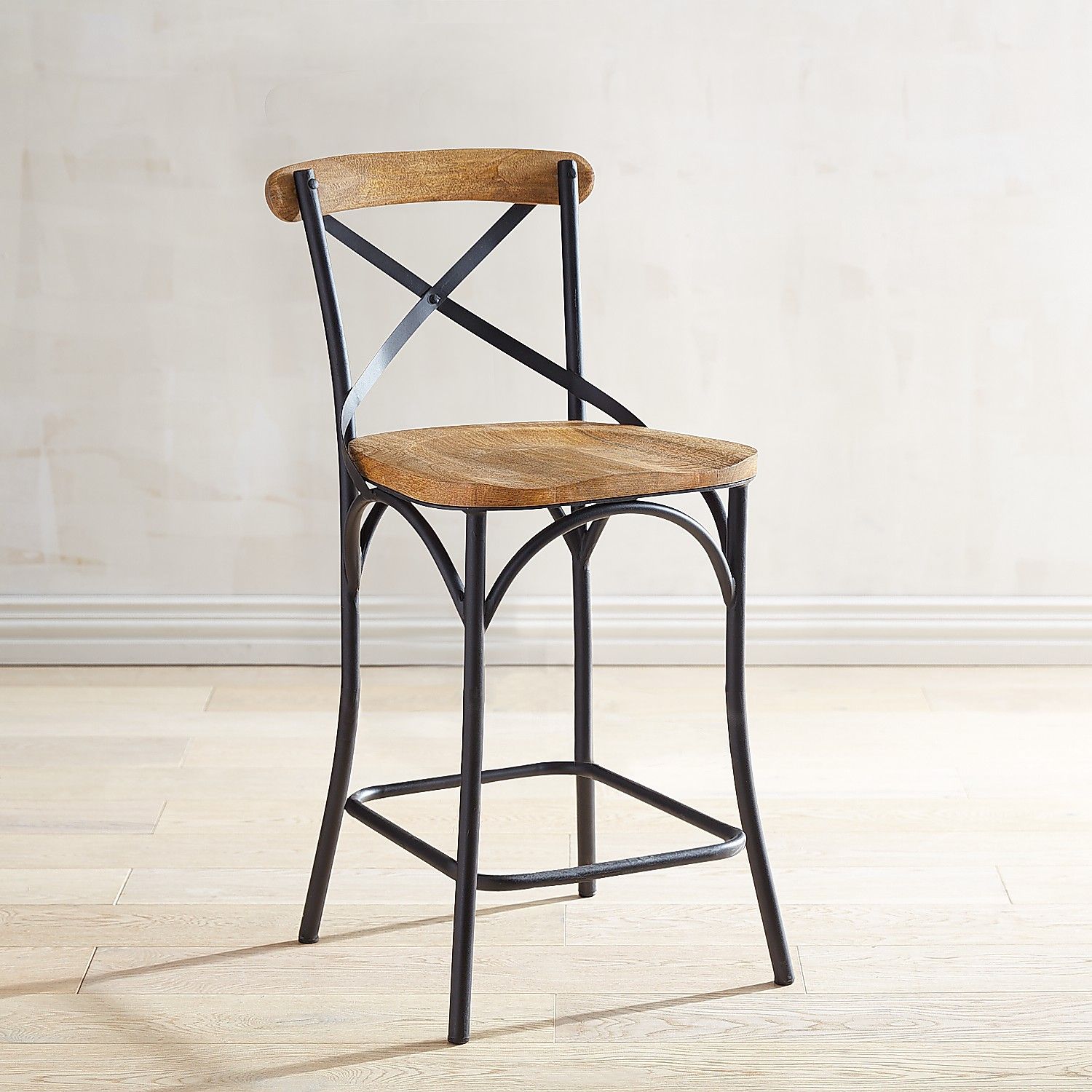 19" X 19" X 39" Java Iron Wood Stool