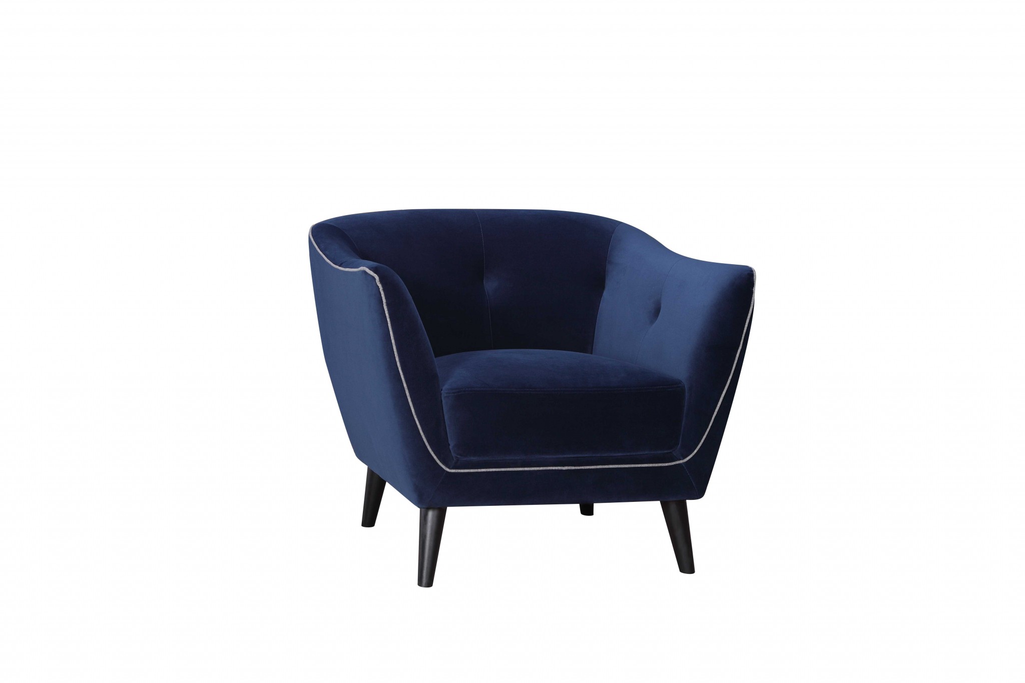 35" X 34" X 31" Blue Polyester Chair