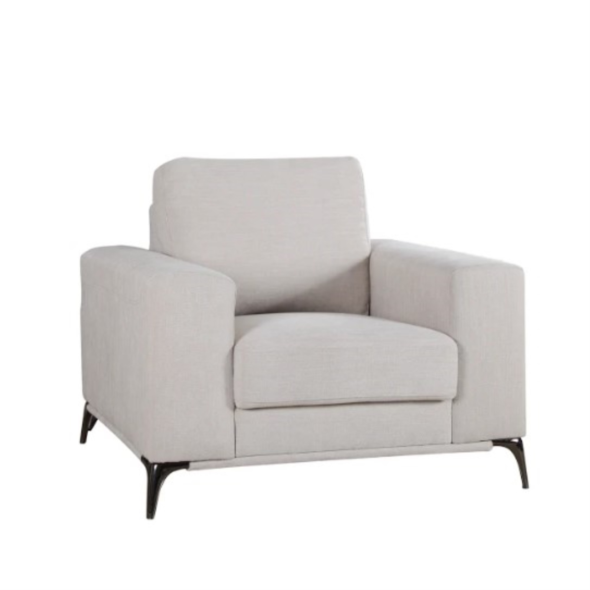 44" X 39" X 35" Beige Polyester Chair