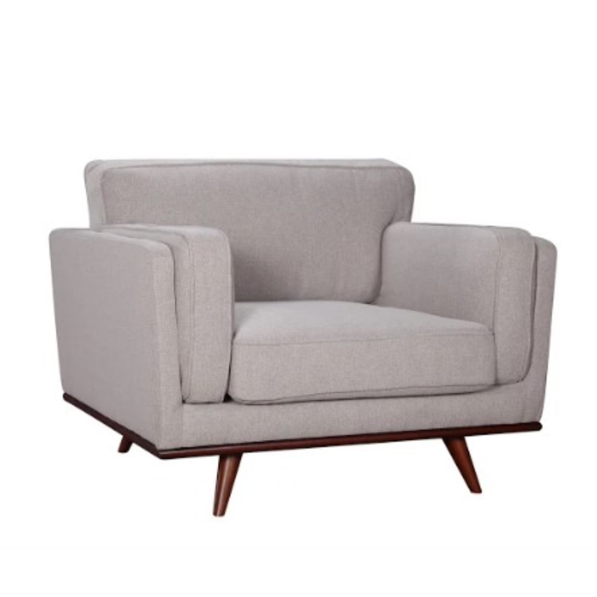 44" X 39" X 34" Light Taupe Polyester Chair