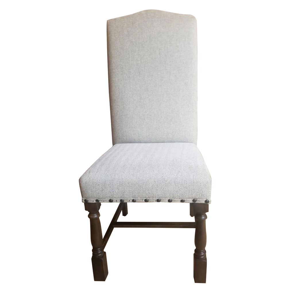 20.5" X 22.5" X 44.5" Walnut Chair