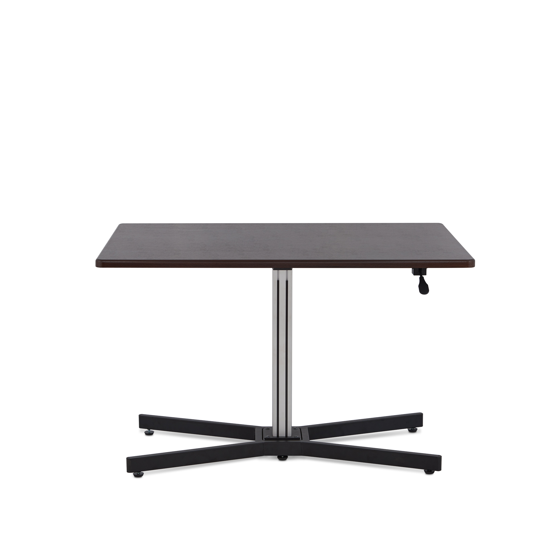 47.2" X 31.5" X 31-43" Espresso Pvc Desk