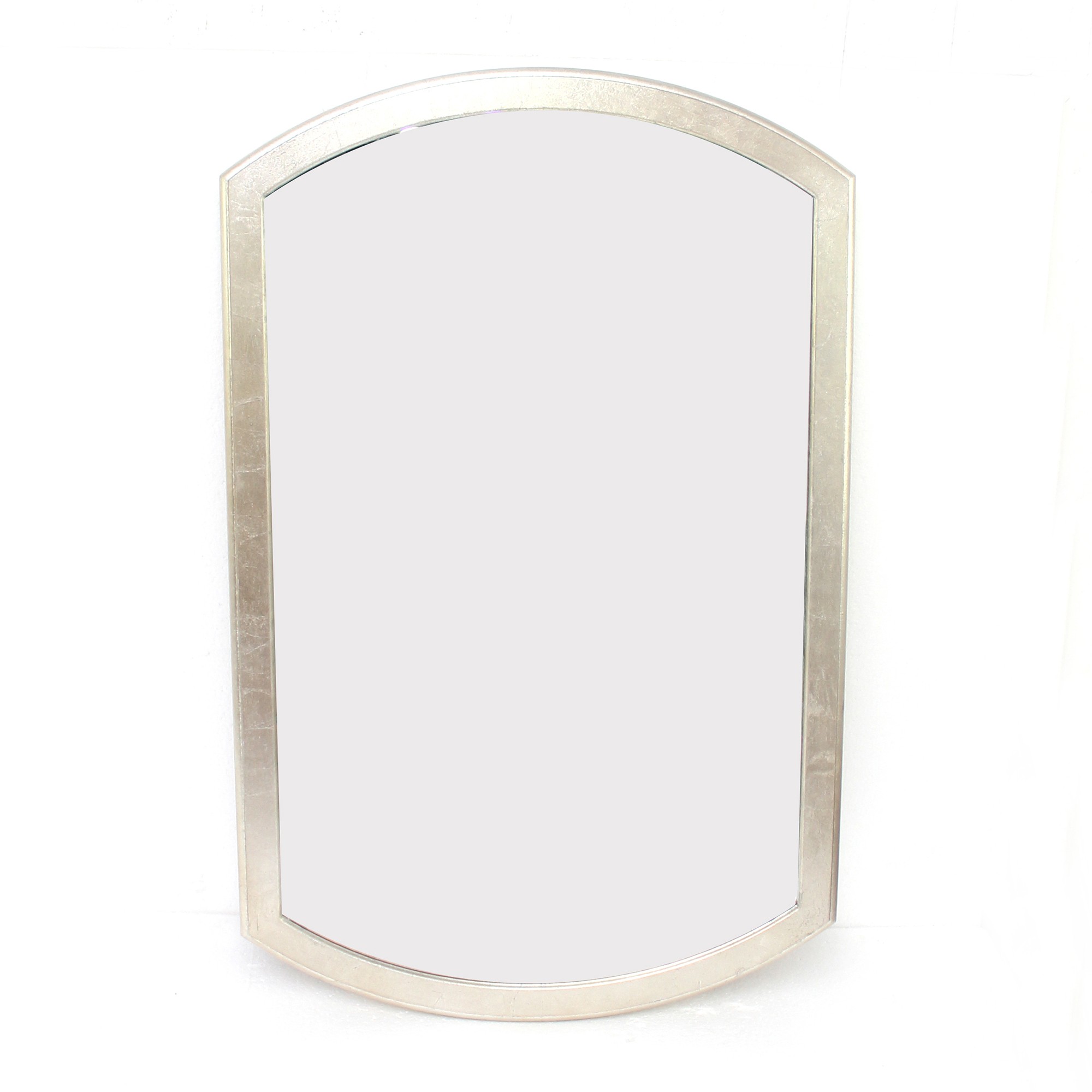 Contemporary Gold Leaf Finish Wall Mirror