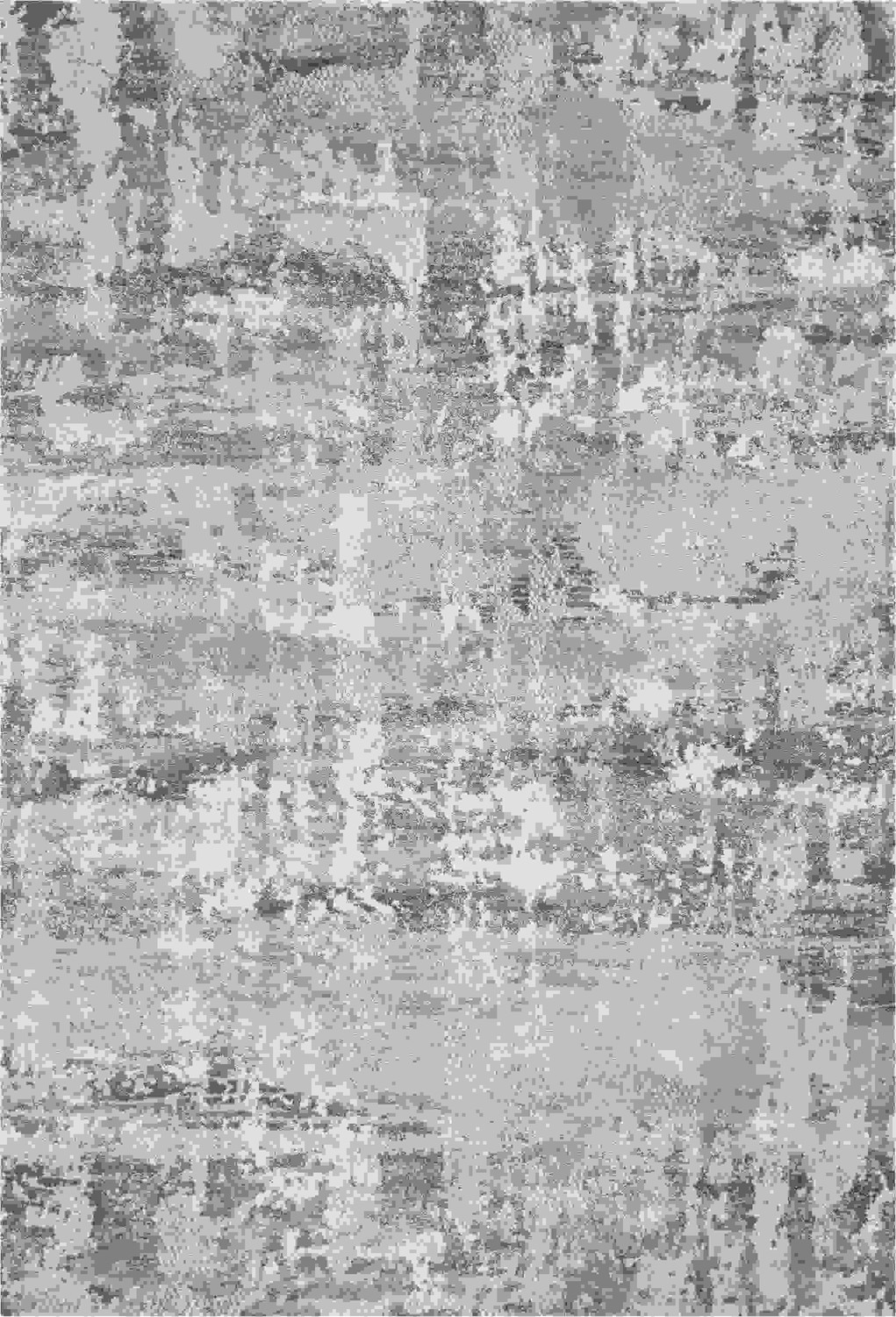 8' x 13' Shade of Gray Abstract Area Rug