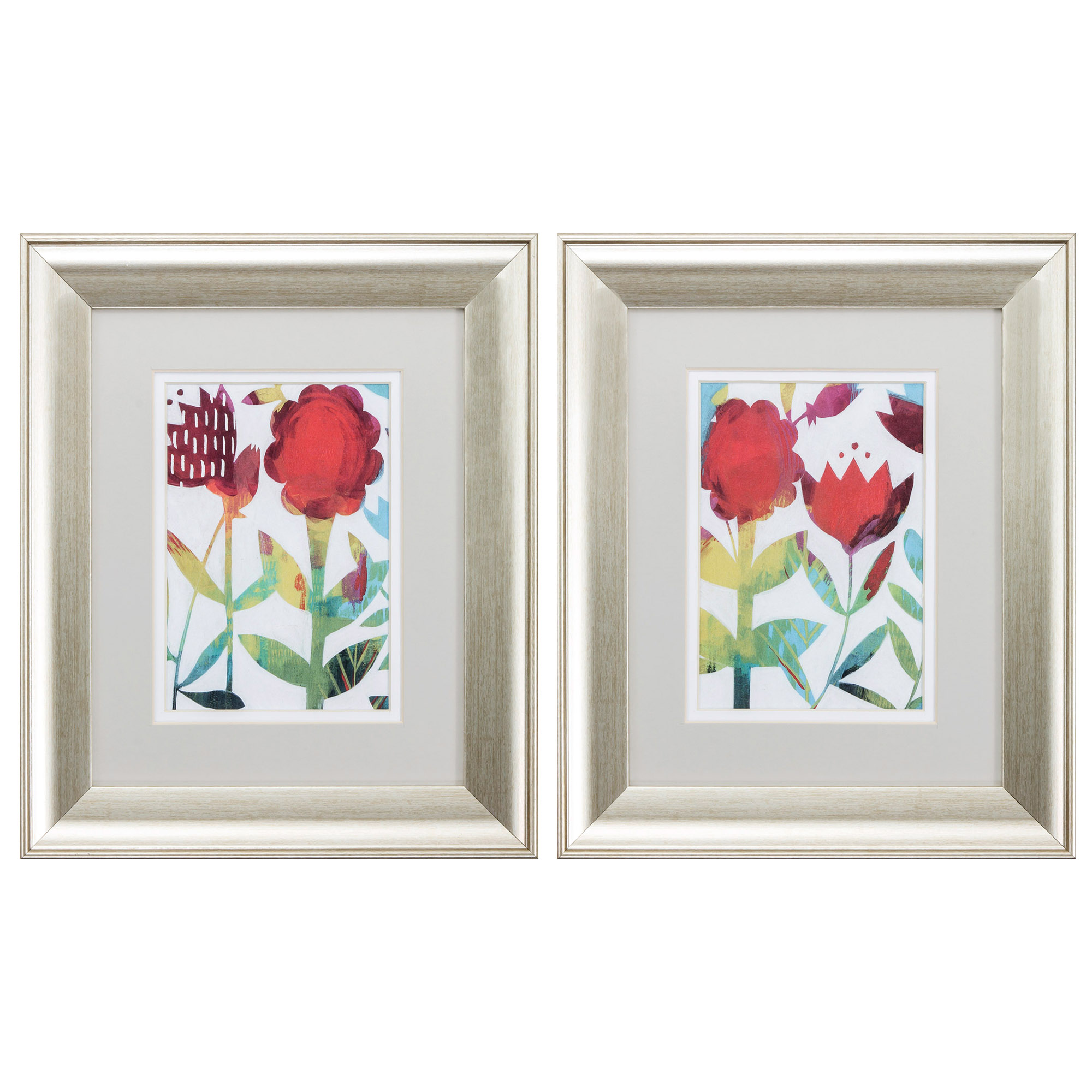 11" X 13" Brushed Silver Frame Vibrancy (Set of 2)