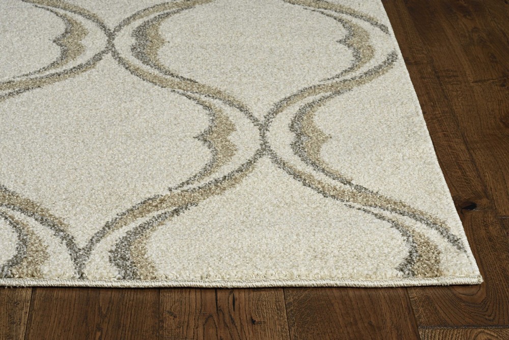 23" X 45" Sand Polypropylene Rug