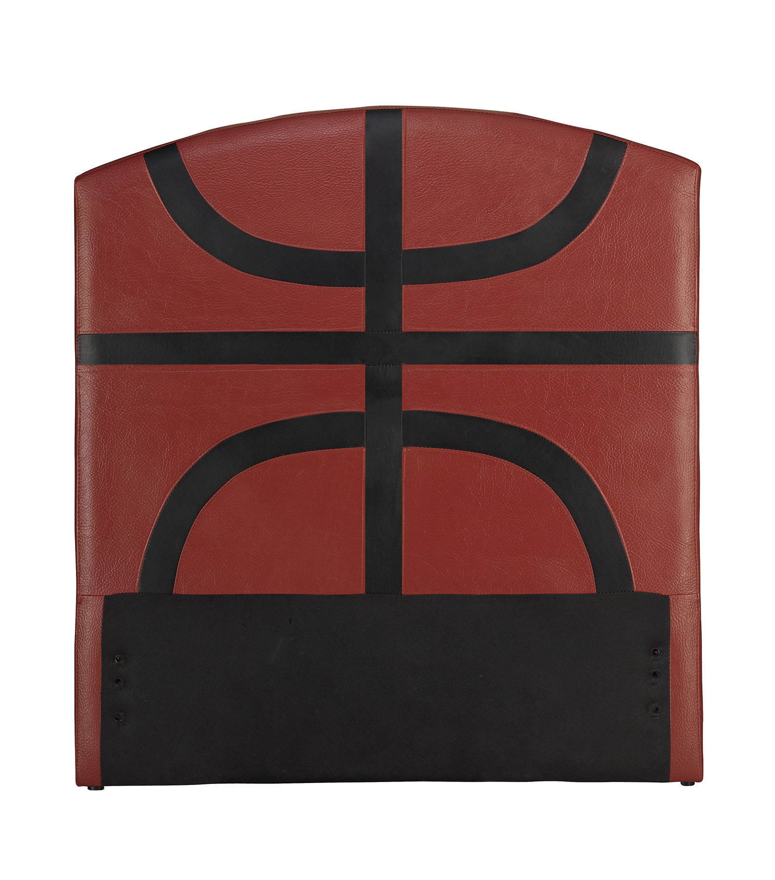 Twin Headboard Only, Basketball - Pu, Wood, Plywood, Fr Foa Basketball