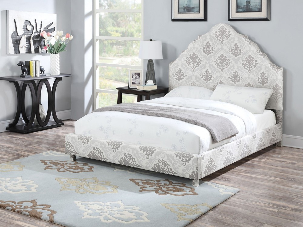 89" X 82" X 39" King Fabric Bed